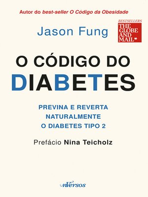 cover image of O código da diabetes